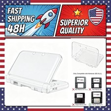 KlsyChry Crystal Clear Hard Shell Case for Nintendo 3DS XL / LL Protective Cover picture