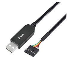 USB to TTL Serial Cable 5V 6 Pin Genuine FTDI FT232RL Chip UART 3ft 6 pin 5V picture