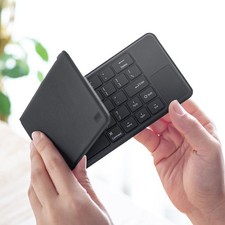 For SANWA Bluetooth keyboard folding with touch mouse picture