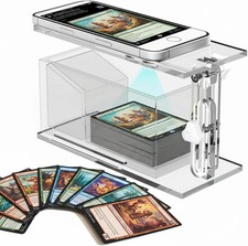 Adjustable Height Trading Card Scanner – MTG & TCG Card Scanner Stand, Shadow-Fr picture