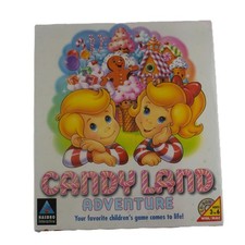 Candy Land Adventure PC Big Box Game (PC / Mac CD-rom, Hasbro, 1996) picture