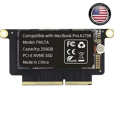 Enhanced 256GB PCIe SSD Upgrade for MacBook Pro A1708 - 3   Included picture