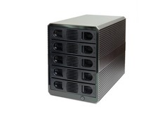 Syba SYENC50128 USB 3.2 Type-C 5-Bay SATA Hard Drive Enclosure DAS picture
