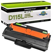 greencycle 1 Pack MLT-D115L D115L Black Toner Cartridge Replacement Compatibl... picture