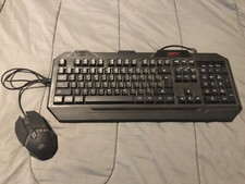 Alpha Gaming Rumble Multi Light-up black Keyboard And Mouse picture