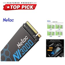 Netac NV3000 1TB NVMe SSD M.2 2280 PCIe 3.0 Internal Solid State Drive 3500MB/s picture