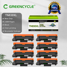 8PK TN830XL Toner Cartridge For Brother 830 DCP-L2640DW HL-L2460DW L2405W L2820 picture