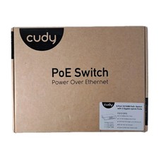 New Open Box Cudy 8-Port 10/100M PoE Switch w/ 2 Gigabit Uplink Ports (FS1010PG) picture
