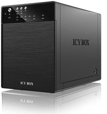 ICY BOX ICY_BOX-20640 Ext. 4Bay JBOD/RAID Enclosure for 4xSATA HDD,USB3,eSAT ~E~ picture