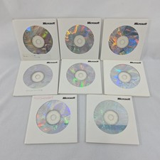 Lot of 8 Microsoft Office XP Small Business 2002  Windows With Product Key 2 CD picture