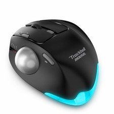 zelotes Trackball Mouse,Rechargeable Wireless Bluetooth Mouse,4800 DPI (5-Lev... picture