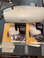 Lexmark 1100 Vintage Compact Color Ink Jet USB Printer Inkjet Hood picture