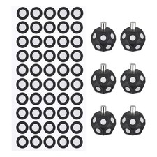 3D Scanning Markers Kit, 6Pcs 6mm Hemispherical & 200Pcs 6mm Round PET+Plastic picture