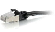 C2G #00813 Cat6 Snagless Shielded Network Patch Cable 6ft Black New in Package picture