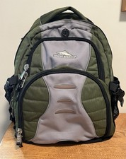 High Sierra Swoop Backpack for Laptop Fits Most 17” Laptops 30L OD Green picture