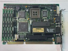 ICP asc386sx ISA Half-Size CPU Card SBC Single Board Computer 386SX-40 w RAM picture