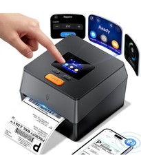 Phomemo Thermal Shipping Label Printer Touchable Screen 4x6 Bluetooth USB D420D picture