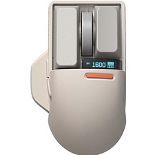 Touch PBT Wireless Mouse 4000 DPI - Bluetooth, USB, and Wired with OLED Display picture