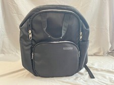 American Tourister Brookside Laptop Backpack Black 15”H X 12”W NWOT Carry On picture