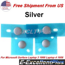 Silver Rubber Feet Base Cover For Microsoft Surface Laptop 3 1868 Laptop 4 1958 picture