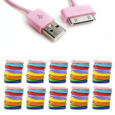 10X 8-COLOR 3FT USB 30PIN CABLE DATA SYNC POWER CHARGER SAMSUNG GALAXY TAB NOTE picture
