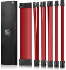 Asiahorse Customization Mod Sleeve Extension Power Supply Cable Kit 18AWG picture