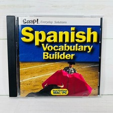 SNAP Spanish Vocabulary Builder Digital Platform Windows 95 , MAC/ PC picture