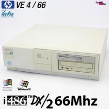 HP VECTRA VE 4 / 66 COMPUTER PC INTEL 486 DX/2 66MHZ RS-232 PARALLEL 80486 RETRO picture