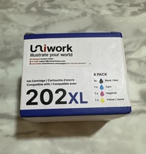 Uniwork Ink Cartridge for Epson 202XL Black and Tri-Color picture