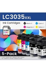  5 Pack LC3035 XXL Ink Cartridges for Brother MFC-J995DW MFC-J805DW MFC-J815DW picture
