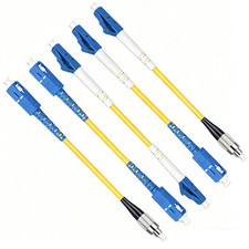 10Pcs SM Simplex 0.3/0.5/0.4M SC/UPC-ST/FC/LCSC/UPC Fiber Optic Patch Cord Cable picture