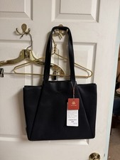 LOVEVOOK Work Tote Bag Women 15x12 Inch Laptop Computer Bag Purse New Black picture