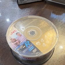 JVC DVD-R Recordable Discs 4.7GB 16x 30-Pack Spindle/Cake Box picture