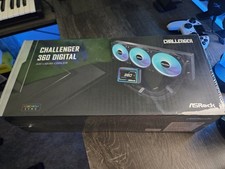 ASRock Challenger 360 Digital 360mm AIO Liquid CPU Cooler w/ 3