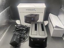 Sabrent USB 3.0 docking 2 Bay HDD EC-HD2B w/ Charger and USB Cable picture