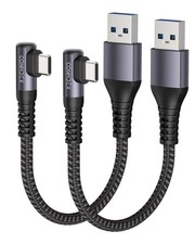 CONMDEX USB C Cable [2ft, 2-Pack] 10Gbps 3.1 Gen 2 A to C 2ft+2ft  picture