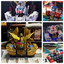 GUNDAM RX-78 Keycap 3-in-1 Translucent Resin Key Cap Keyboard Accessories Gift picture
