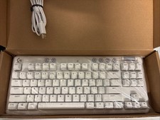 Logitech G713 TKL Aurora Collection Mechanical Gaming Keyboard - White TACTILE picture