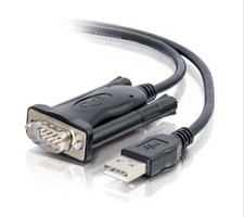 C2G 26887 - 5ft TruLink USB to DB9 RS232 Male Serial Adapter Cable picture
