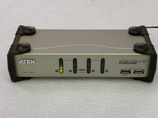ATEN CS1734A 4-Port USB KVMP Switch Console Used Good Condition picture
