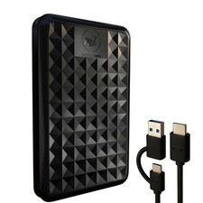 ModusTech Facet 500GB External Hard Drive Portable USB-C/USB 3.1 500GB, BLACK picture