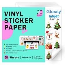 Printable Vinyl Sticker 8.5 x 11