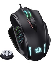 Redragon M908 Impact RGB MMO Wired Gaming Mouse 12400 DPI 18 Macro Buttons picture
