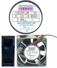 QUALITY/INDUSTRIAL Double Ball Bearing 60mm*25mm 12VDC/12V/7/9/14V Fan 2wire picture