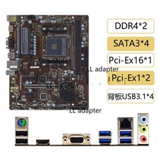 For MSI B350M PRO-VH PLUS Socket AM4 DDR4 VGA+ 4×SATA III Motherboard picture
