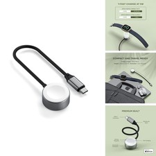 Satechi Apple Watch Magnetic Charging Cable 5W 7.5in for Series picture