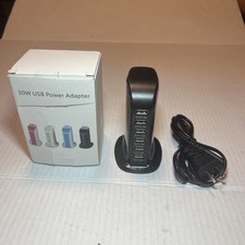 30W USB Power Adapter - U.S. Plug, Black NEW picture