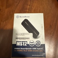 Silverstone MS12 512Gb SSD NVMe 20Gbps SuperSpeed+ USB 3.2 Gen 2x2 Type-C picture