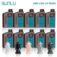 SUNLU ABS-Like 3D Printer Resin 10*1KG for LCD/SLA Non-Brittle & High Precision picture