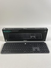 Logitech MX Keys Advanced Wireless Illuminated Keyboard  Tactile  *read picture